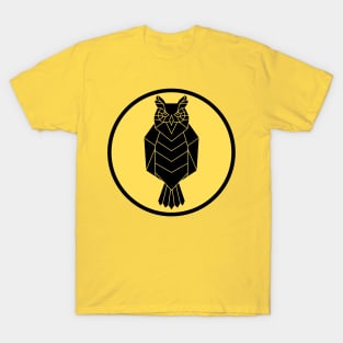 Geometric Artwork Owl T-Shirt